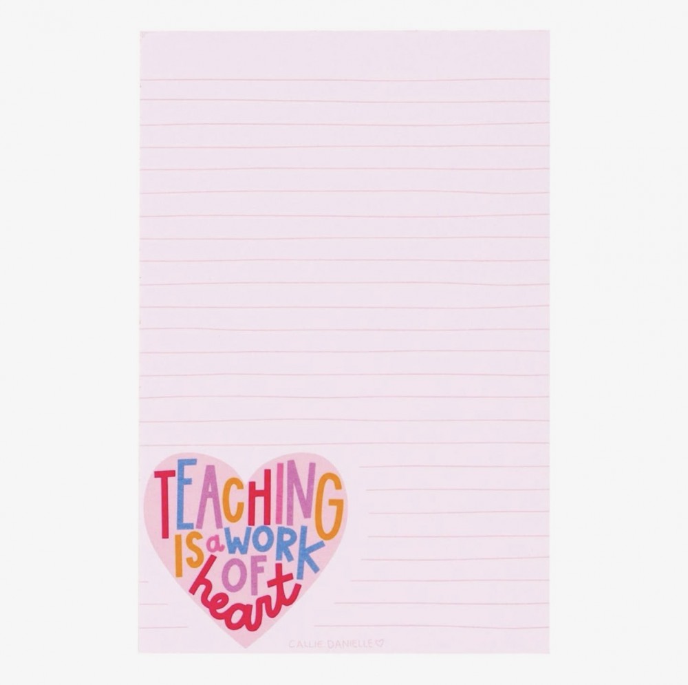 Teaching is a work of heart
