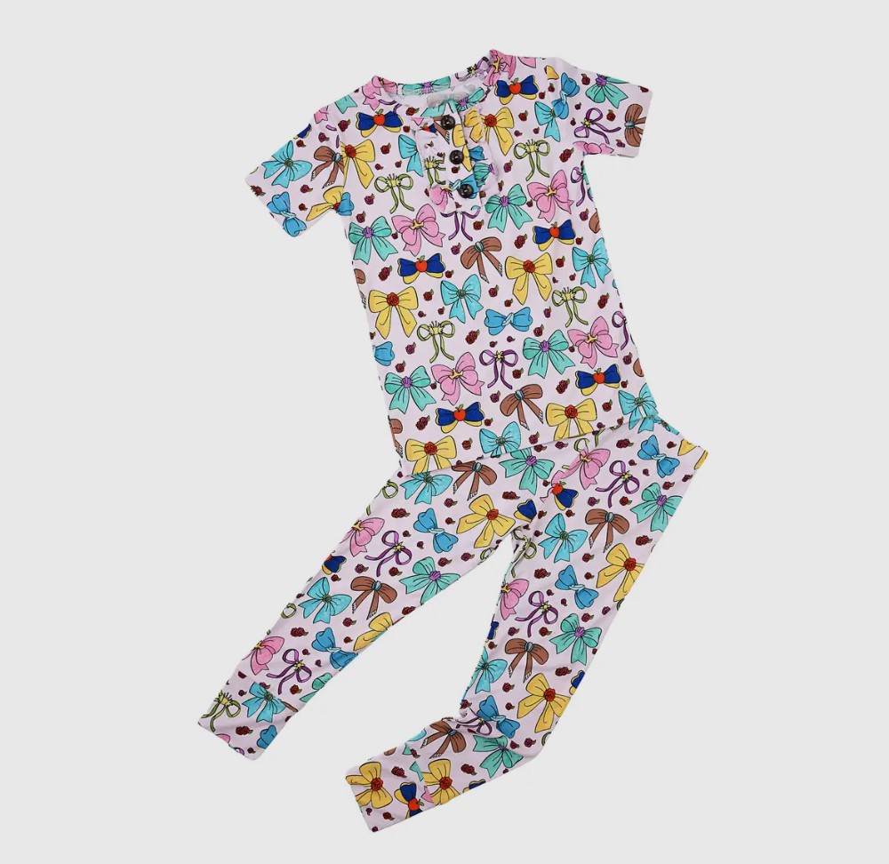 Princess Ruffle Bamboo Longe Set