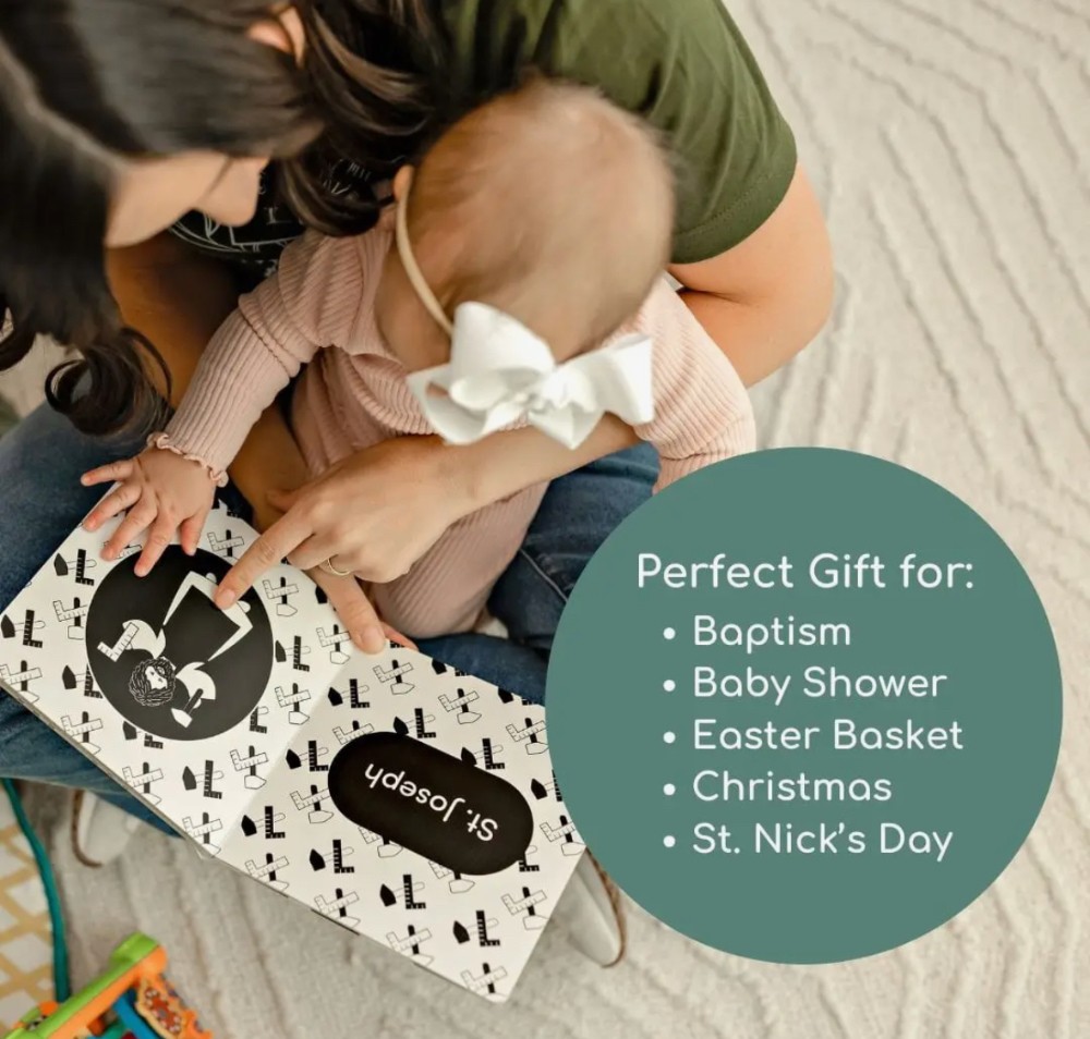 Baby's 1st Catholic Book: A High Contrast Board Book