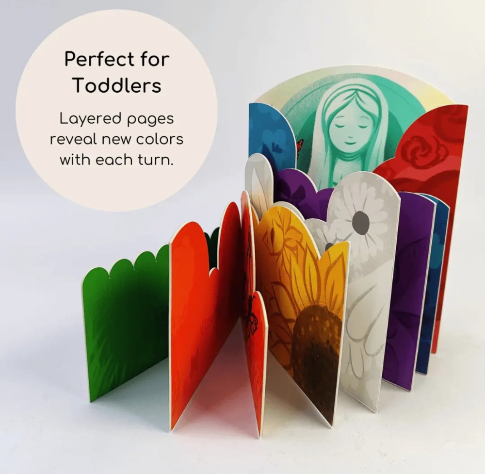 Mary's Colorful Garden Board Book