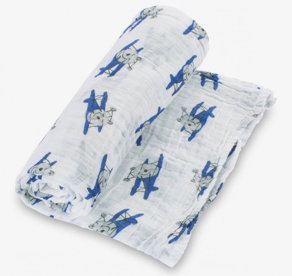 Airplane Swaddle Blanket