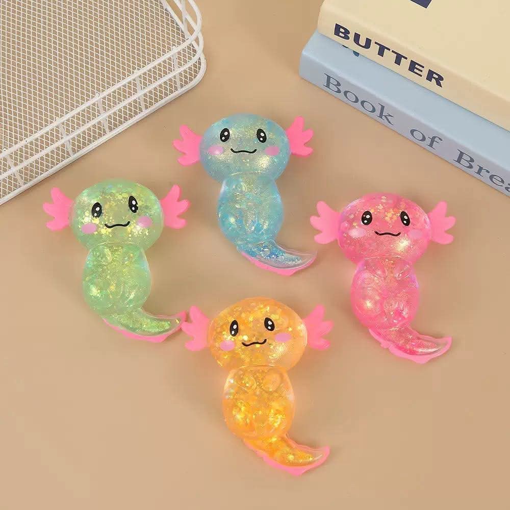 Axolotl Squishy - Orange