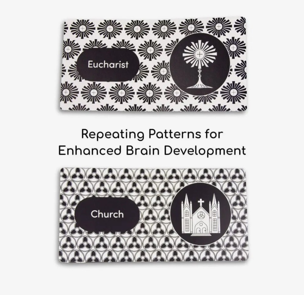 Baby's 1st Catholic Book: A High Contrast Board Book