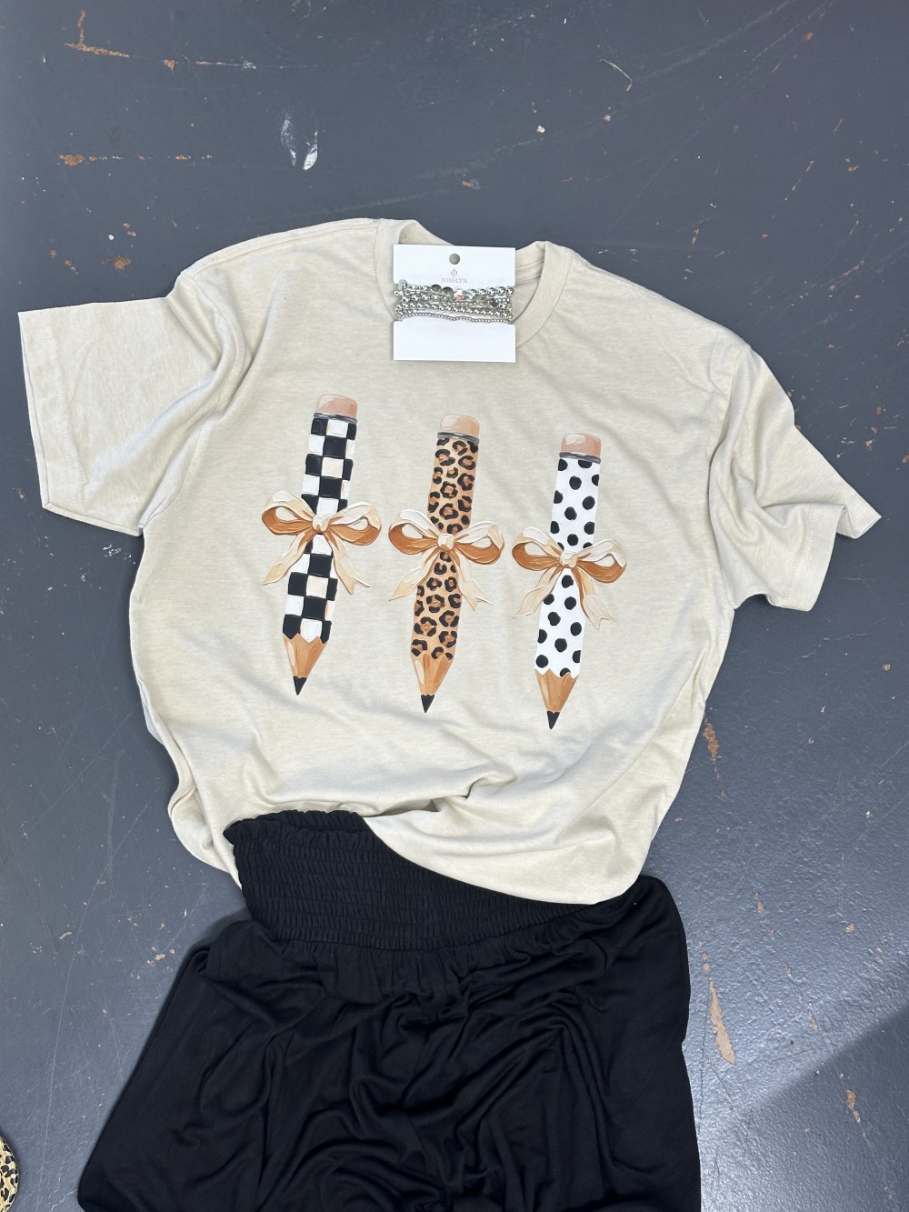3 Pencil Teacher T-Shirt
