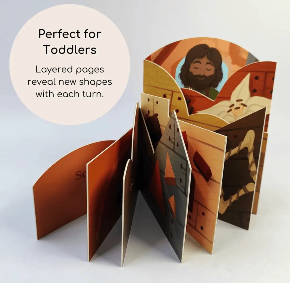 Joseph's Workshop of Shapes Board Book