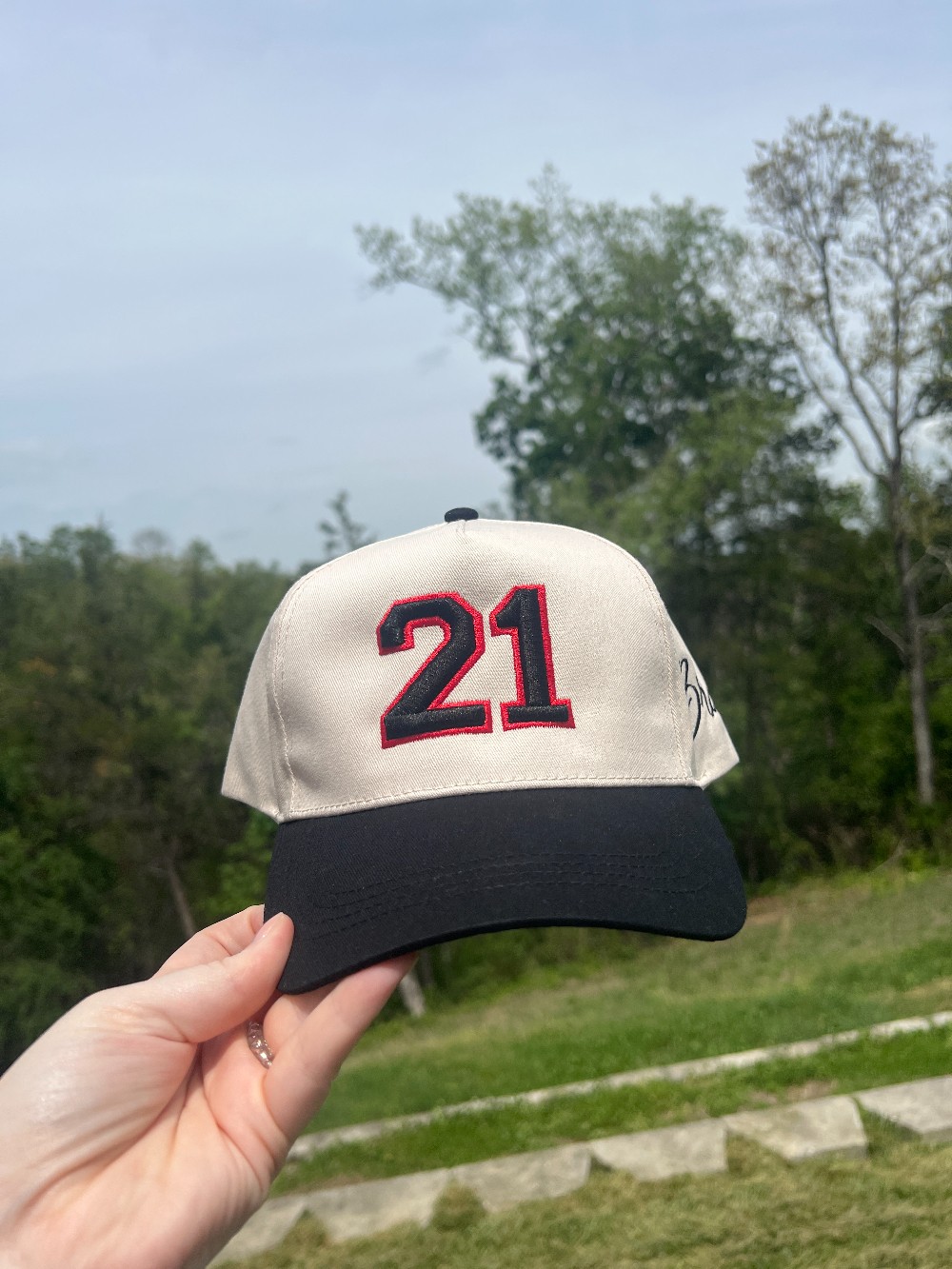 Personalized Sports Structured Embroidered Hat