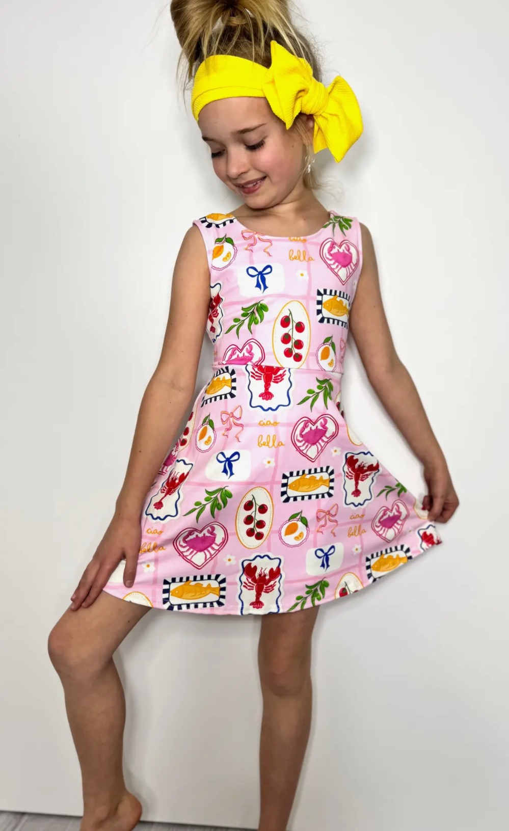 Ciao Bella Summer Girl's Athletic Dress