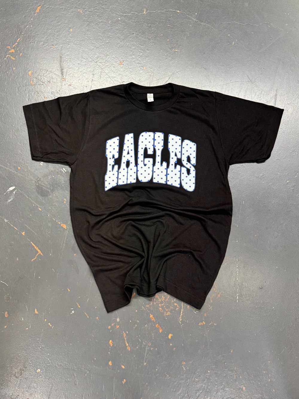 Blue Polka Dot Eagles T-shirt