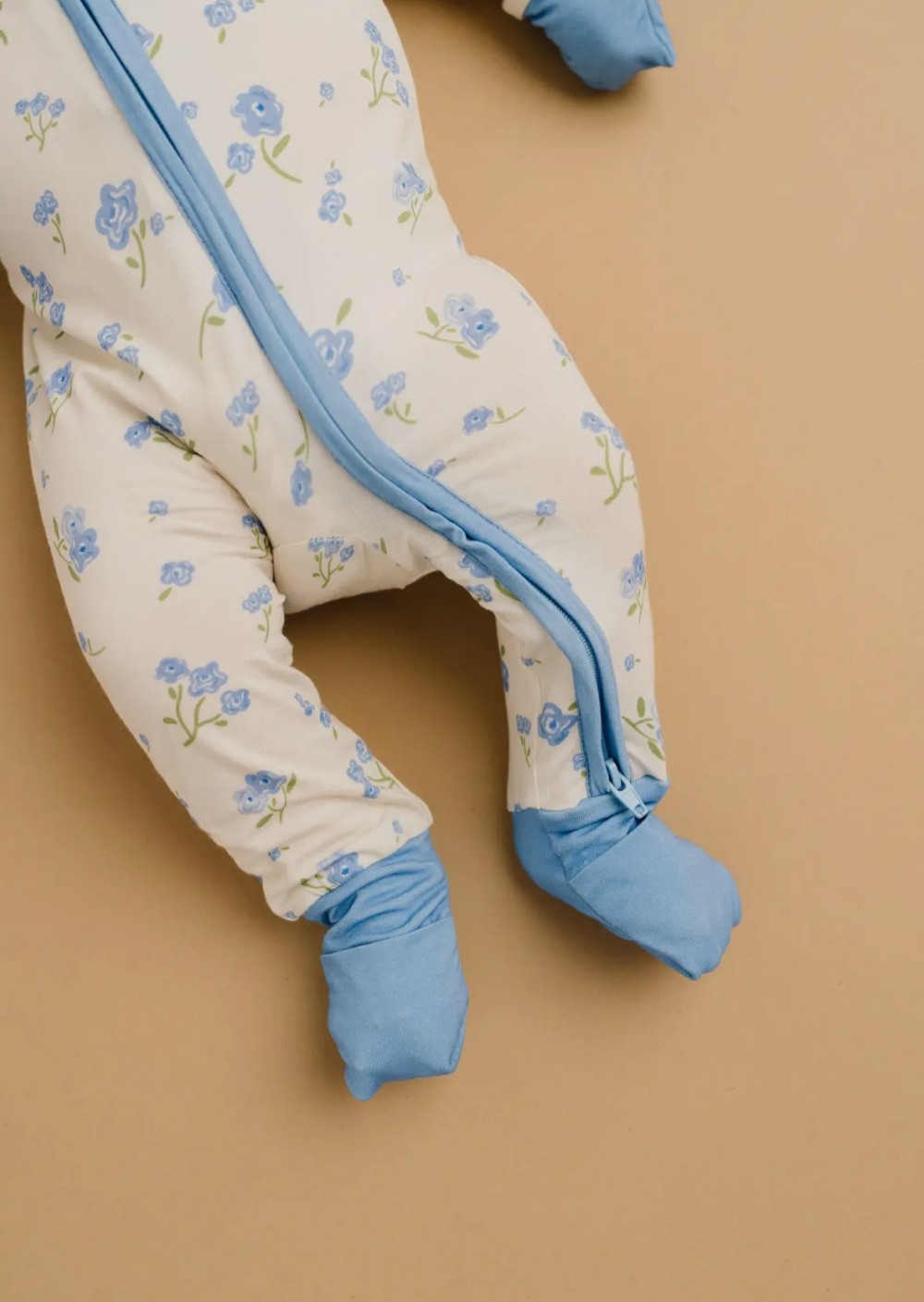 Blue Blooms Bamboo Sleeper