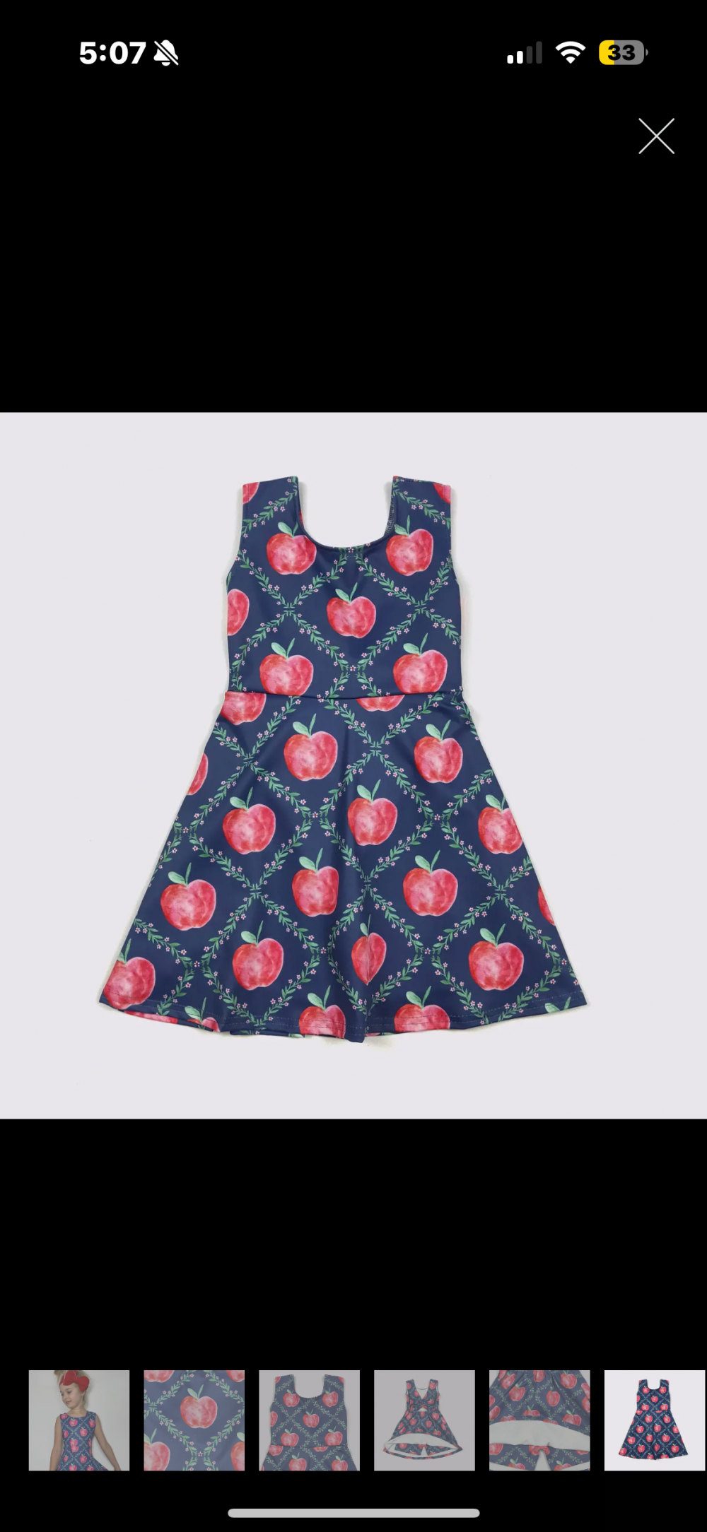 Apple Trellis Atheltic Dress