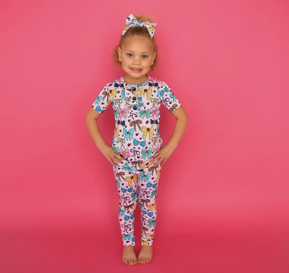 Princess Ruffle Bamboo Longe Set