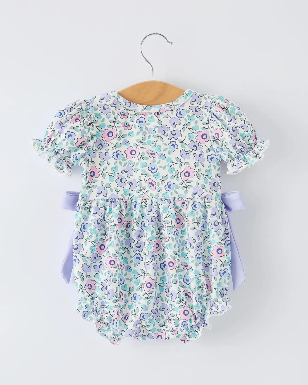Daddy's Girl Smocked Baby Romper
