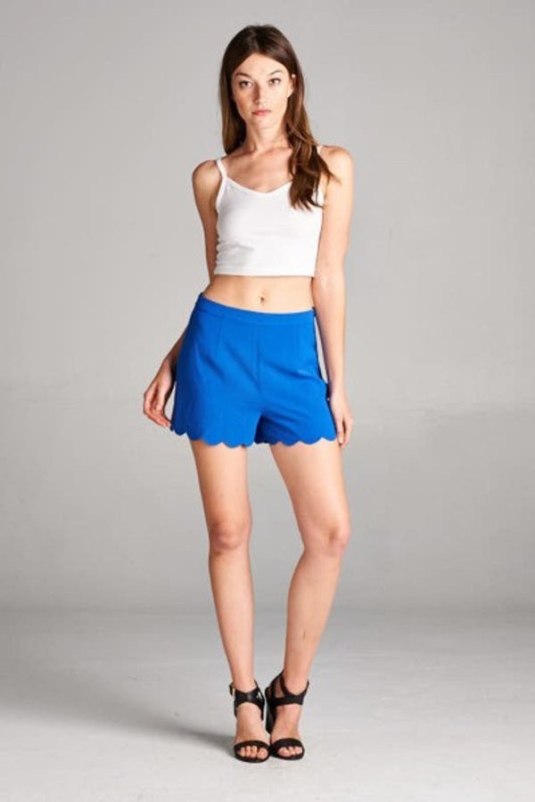 Scalloped Shorts