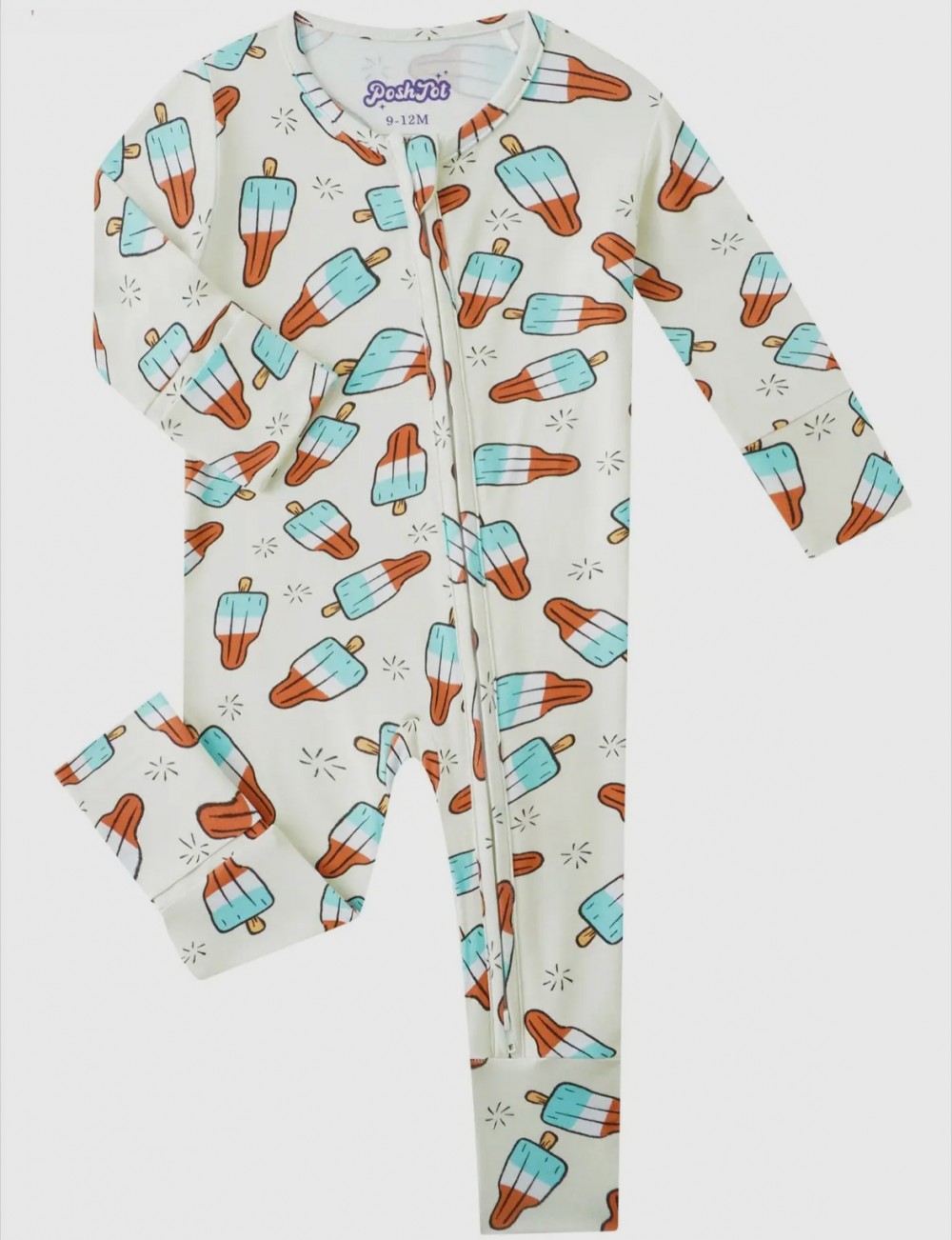 Popsicles Bamboo Zippy Romper