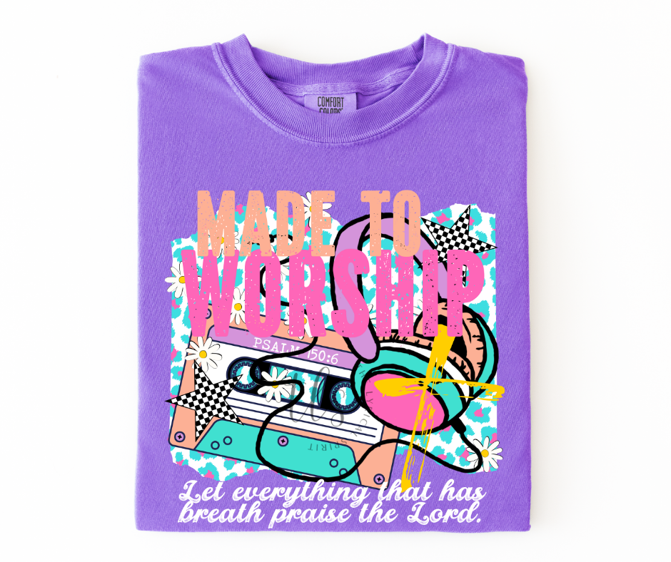 Made to Worship Violet T-Shirt
