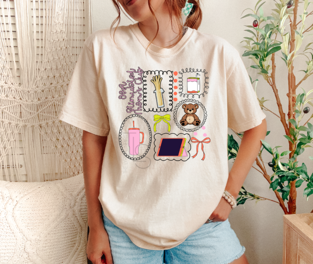 Exclusive Overstimulated Mom's Club T-Shirt