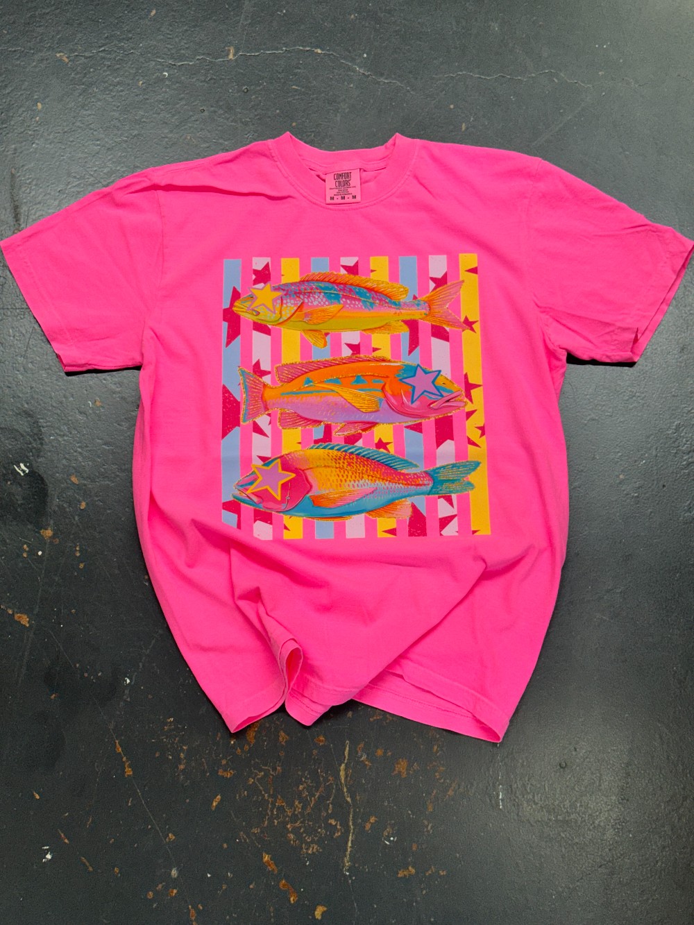 Neon Trio Fish CC T-shirt