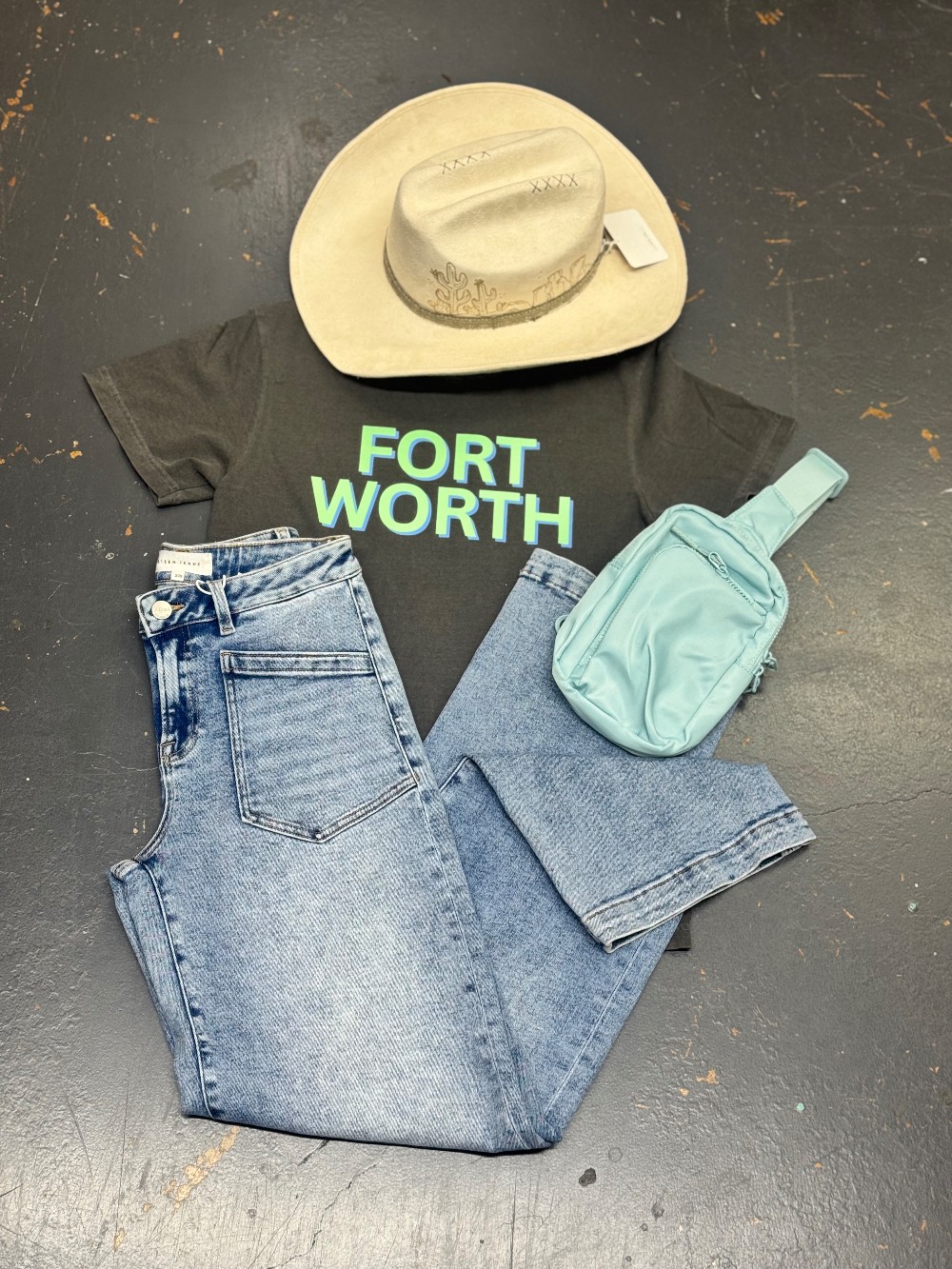 Fort Worth Charcoal T-shirt