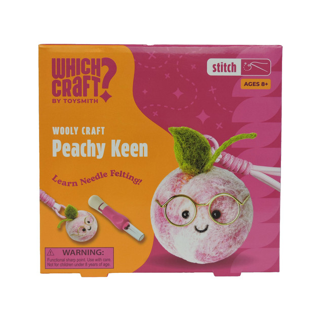 Peachy Keen Wooly Craft