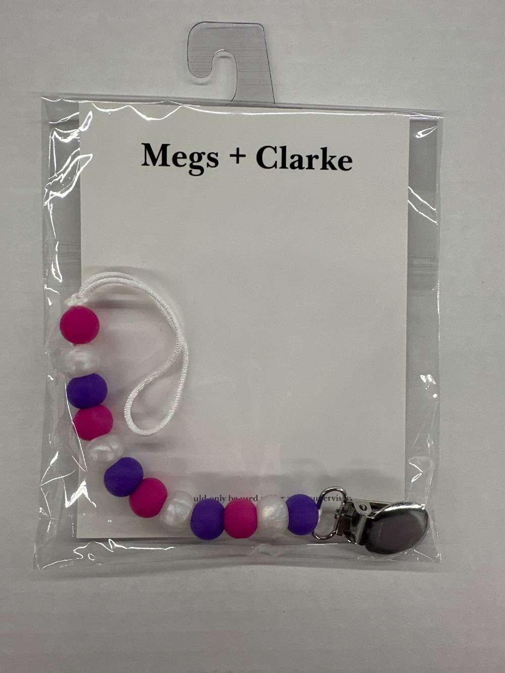 12mm Silicone Soother Clip