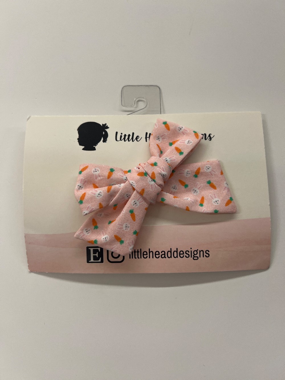 Easter (Carrots & Bunny) Bow Clip