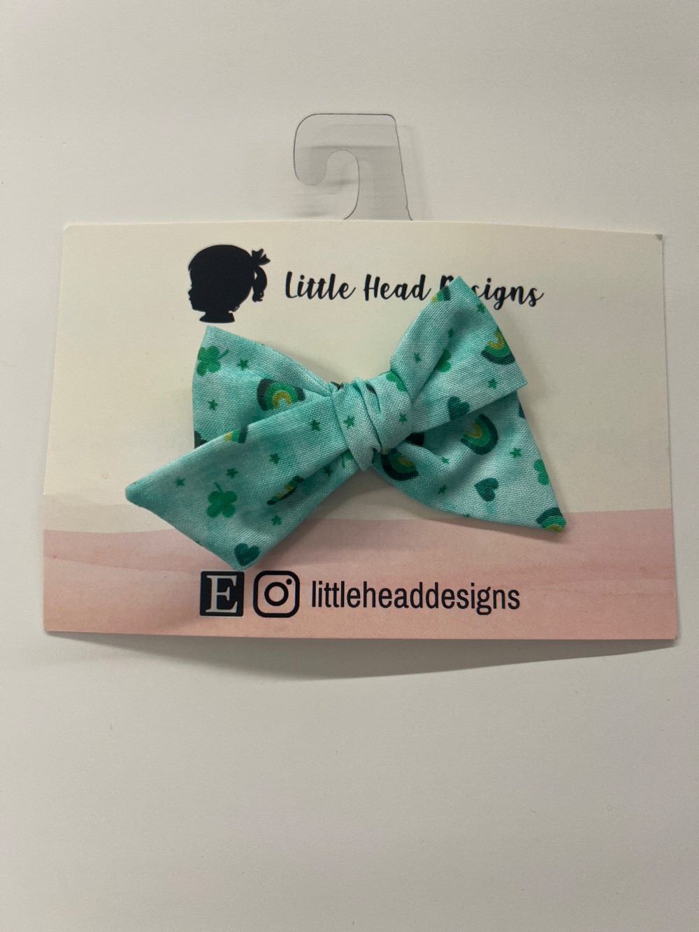 St. Patricks Day Bow Clip