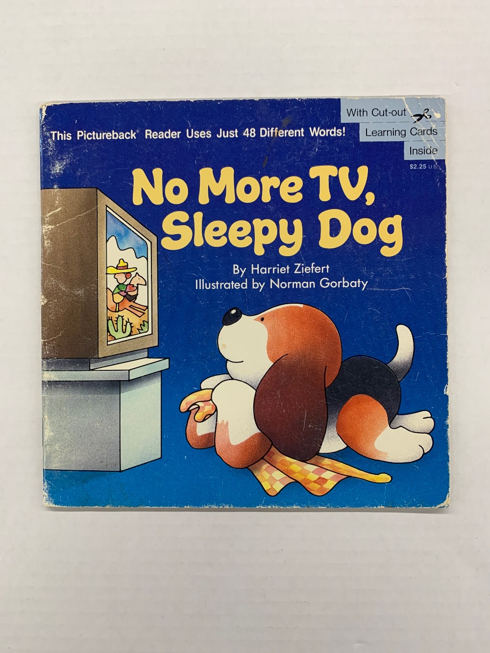 No More TV Sleepy Dog