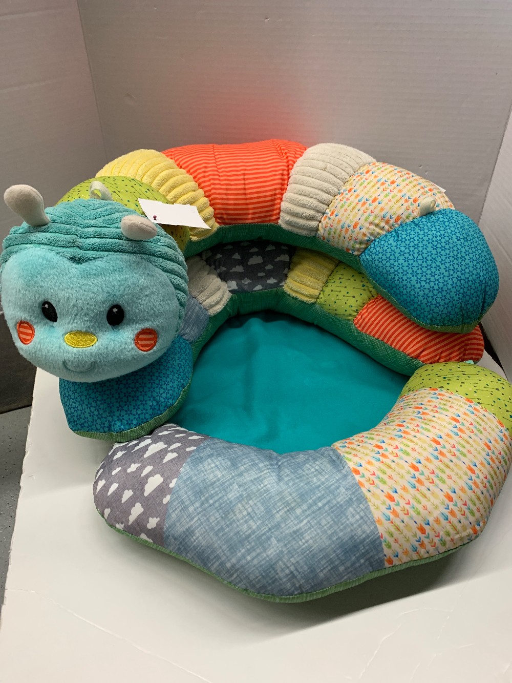 Prop-a-Pillar tummy Time and Seat