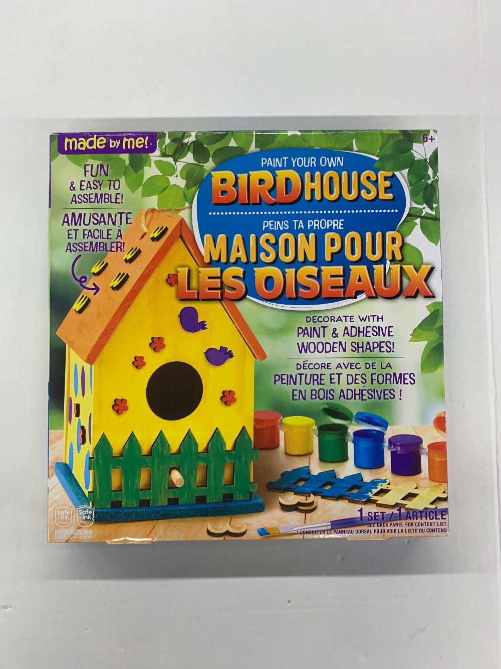 Paint Your Own Birdhouse