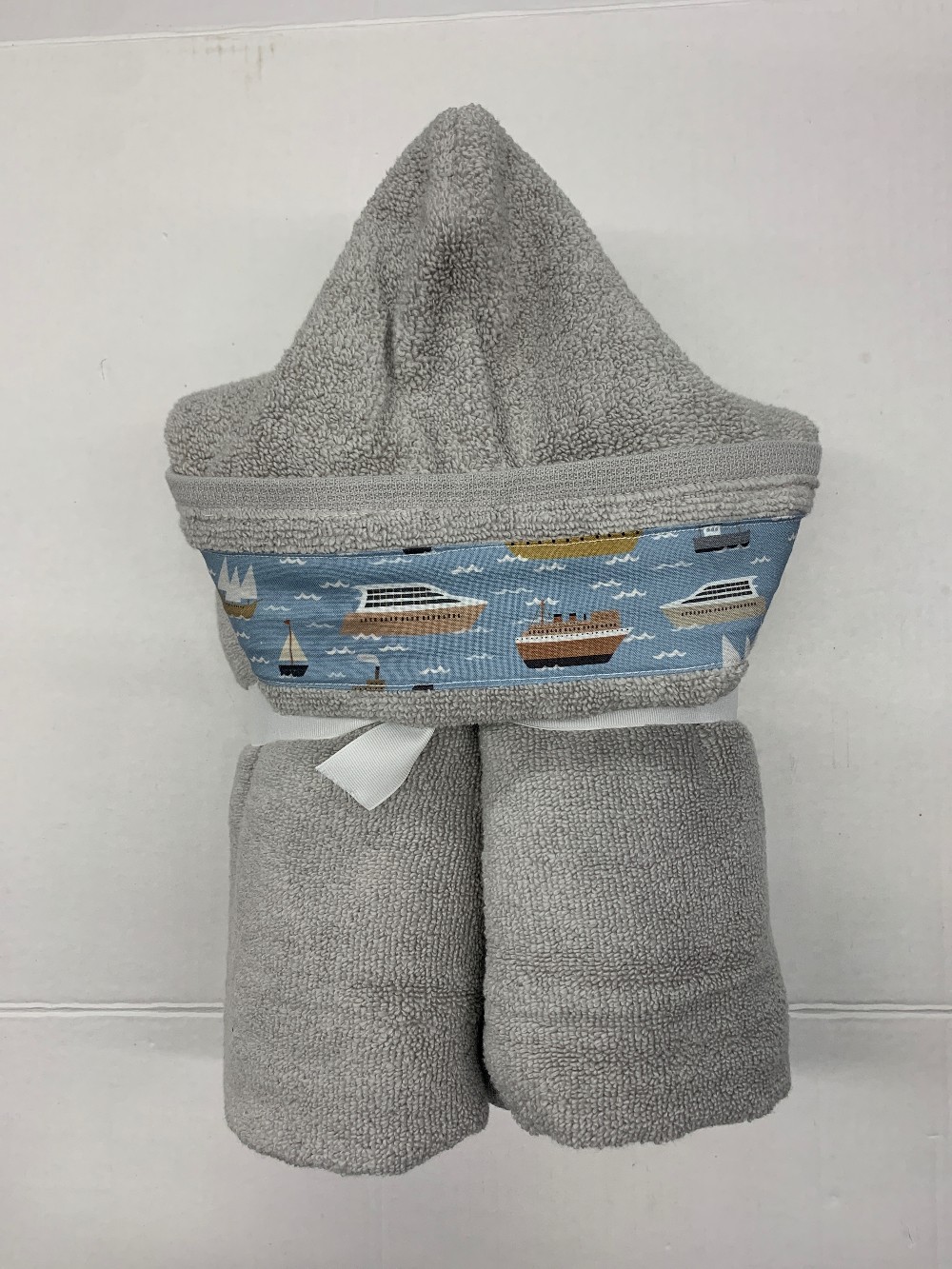 Grey Boat Towel