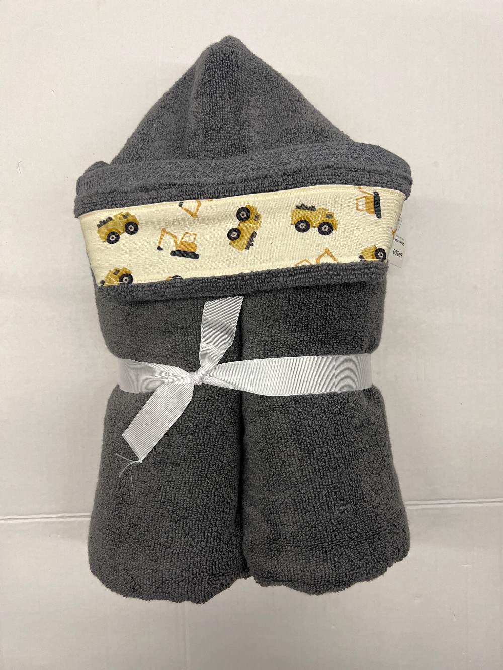 Grey Construction Towel