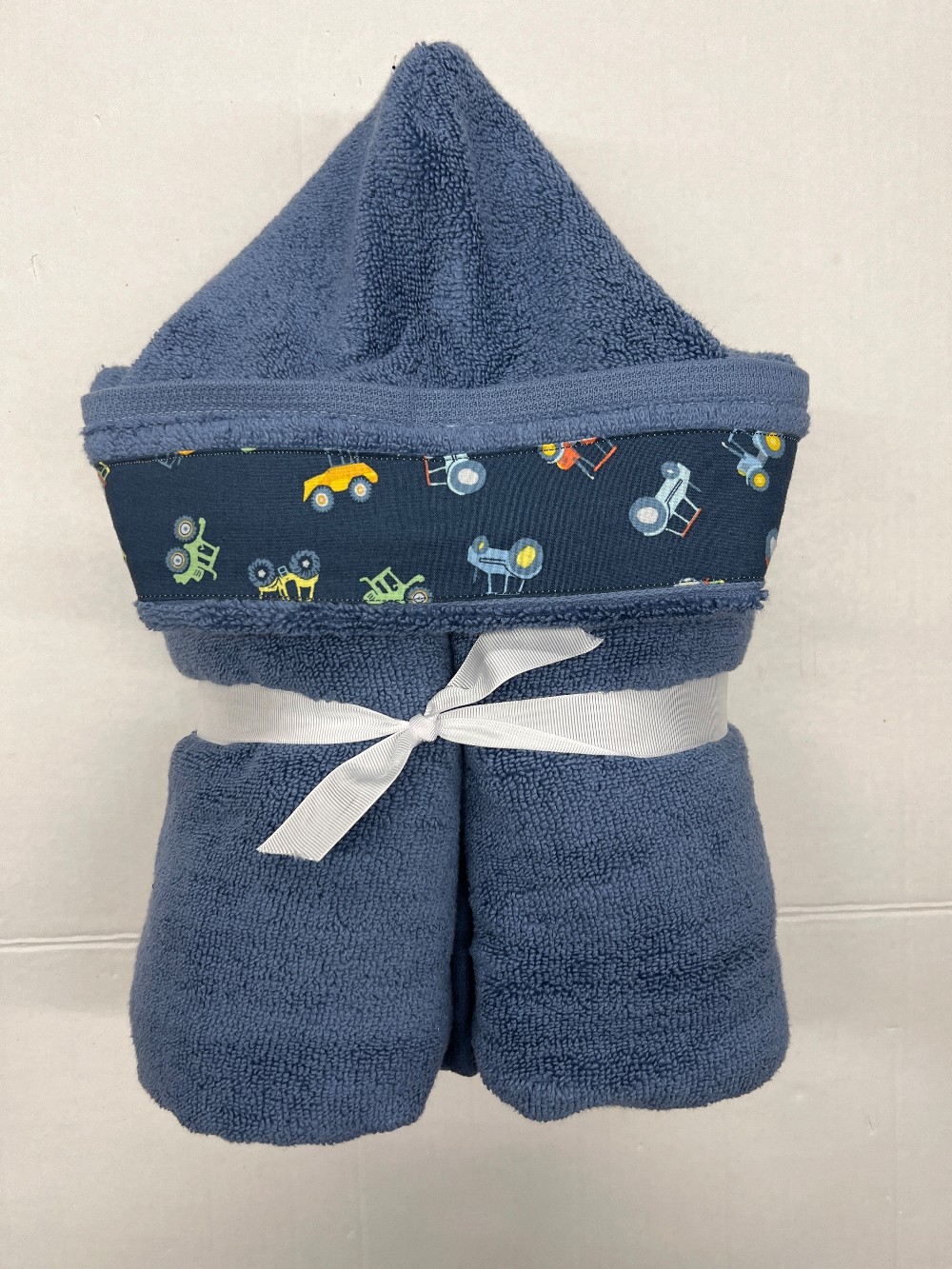 Blue Tractor Towel