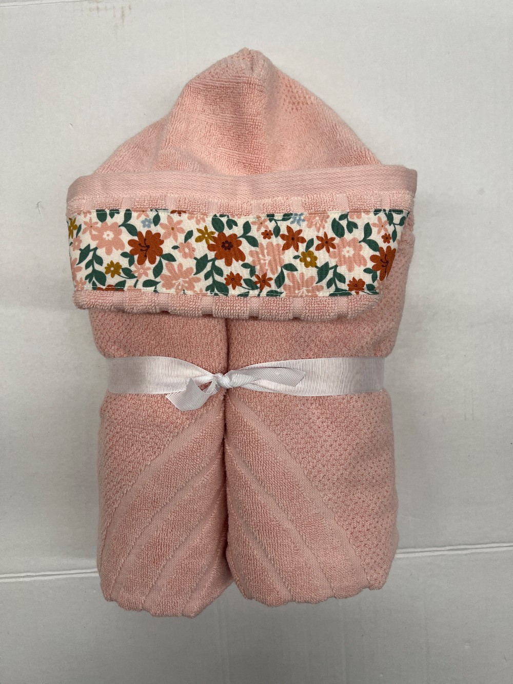 Pink Floral Towel