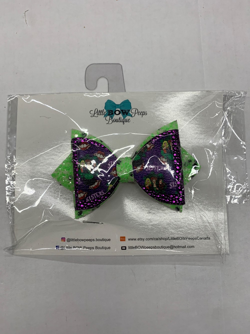 Hocus Pocus Bow Hairclip