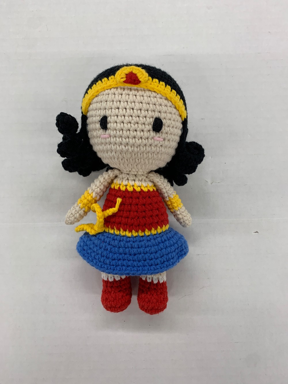 Wonder Woman Crocheted Stuffie