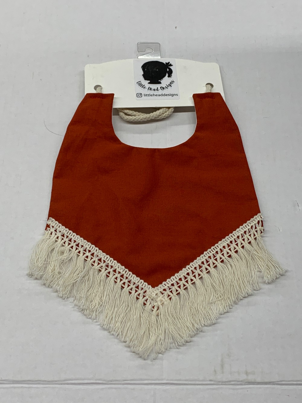 Rust Boho Bib