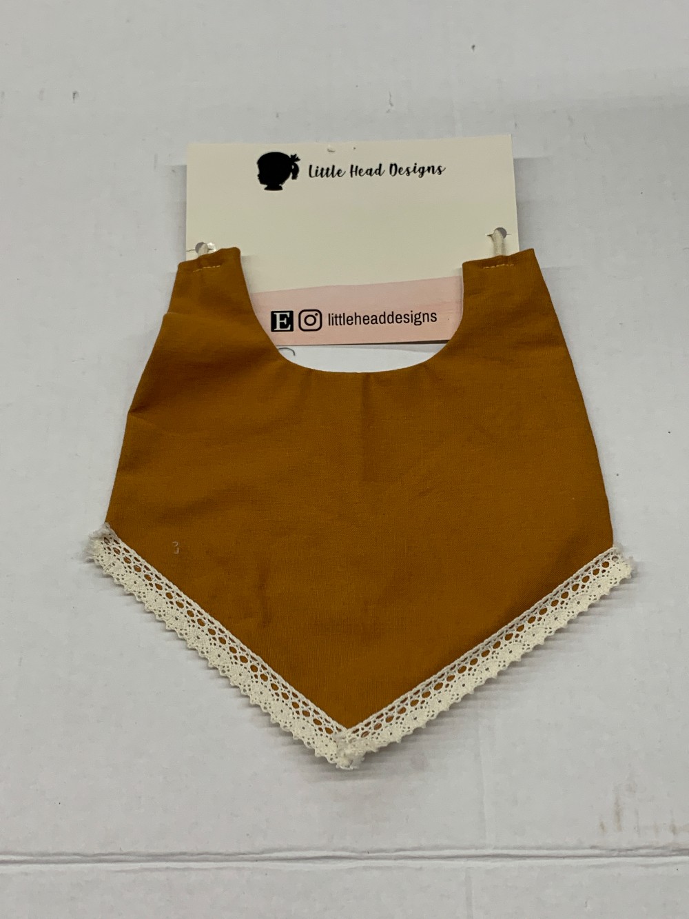 Solid Dijon Boho Bib