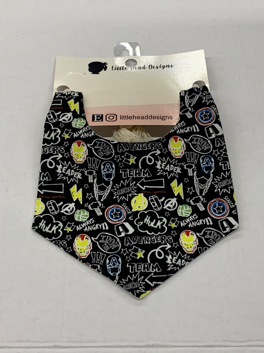 Avengers Boho Bib