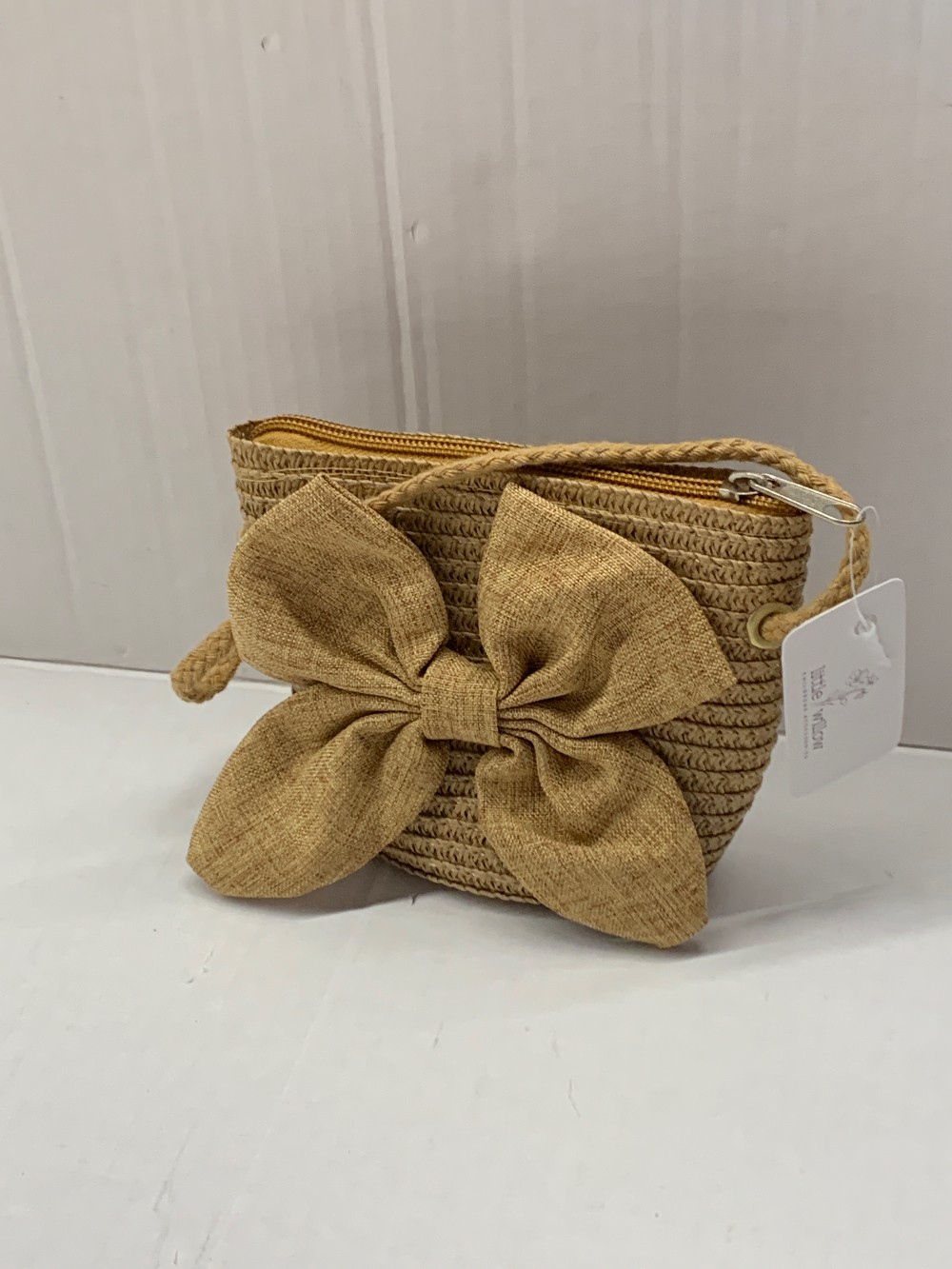 Purse with Brown Bow