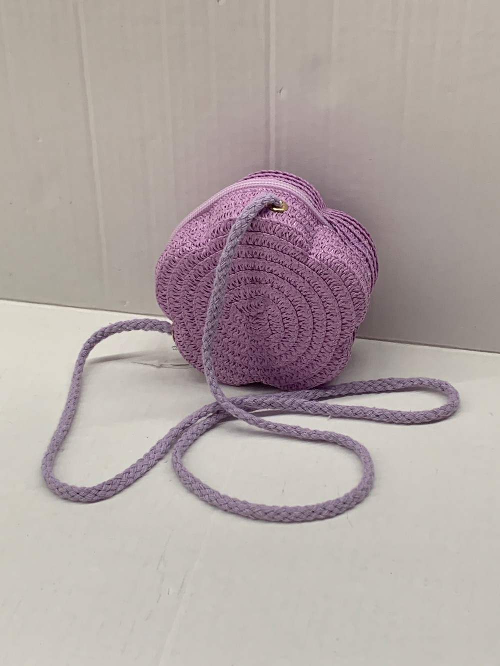 Purple Flower Purse