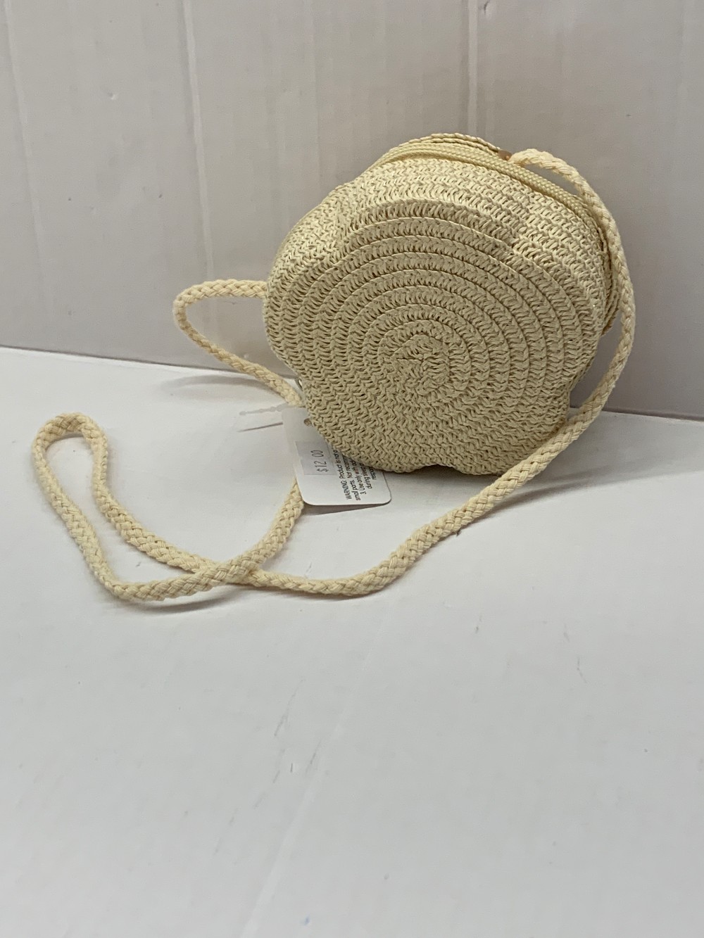 Cream Flower Purse