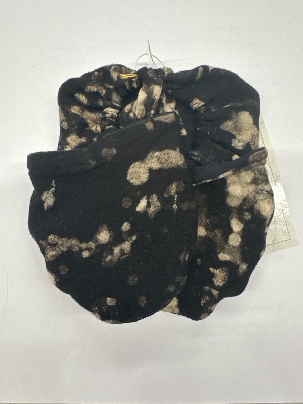 Bleached Tie-Dye Slippers