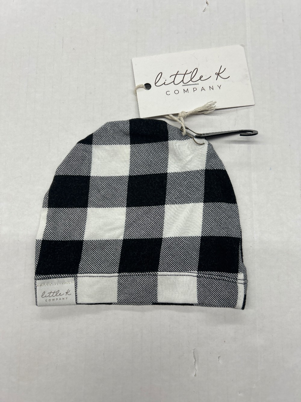 Checkered Beanie Hat