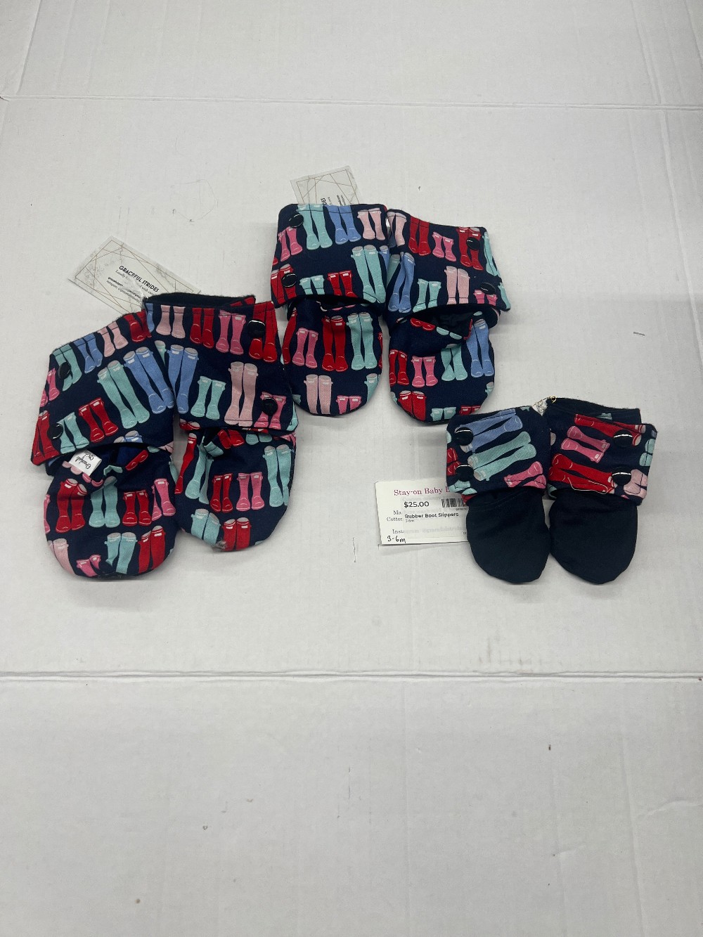 Rubber Boot Slippers
