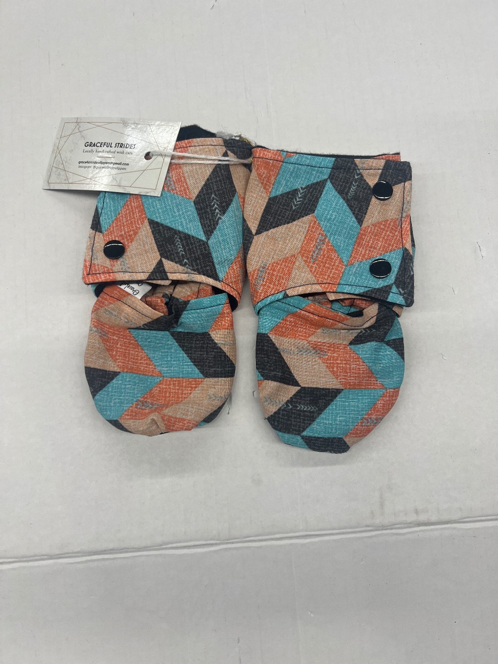 Geometric Diamond Slippers