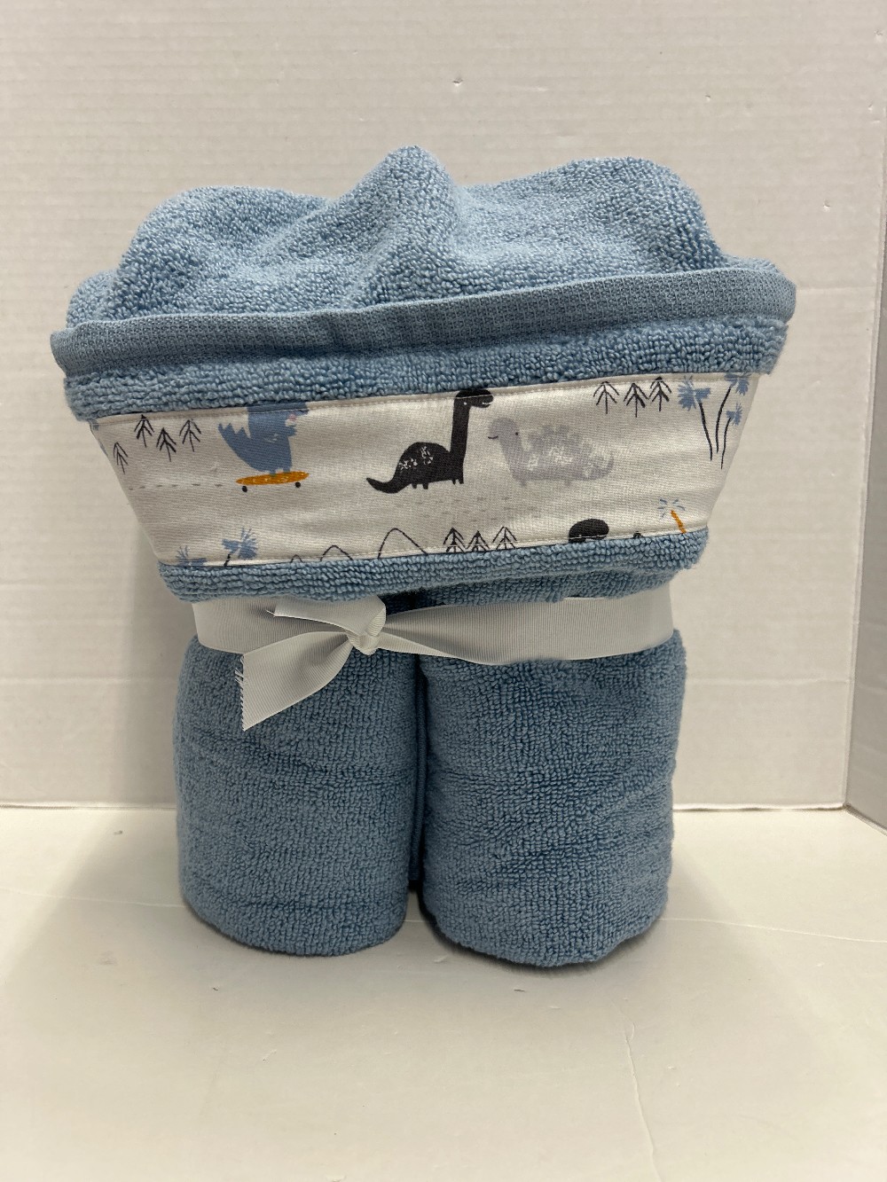 Blue Dinosaur Towel