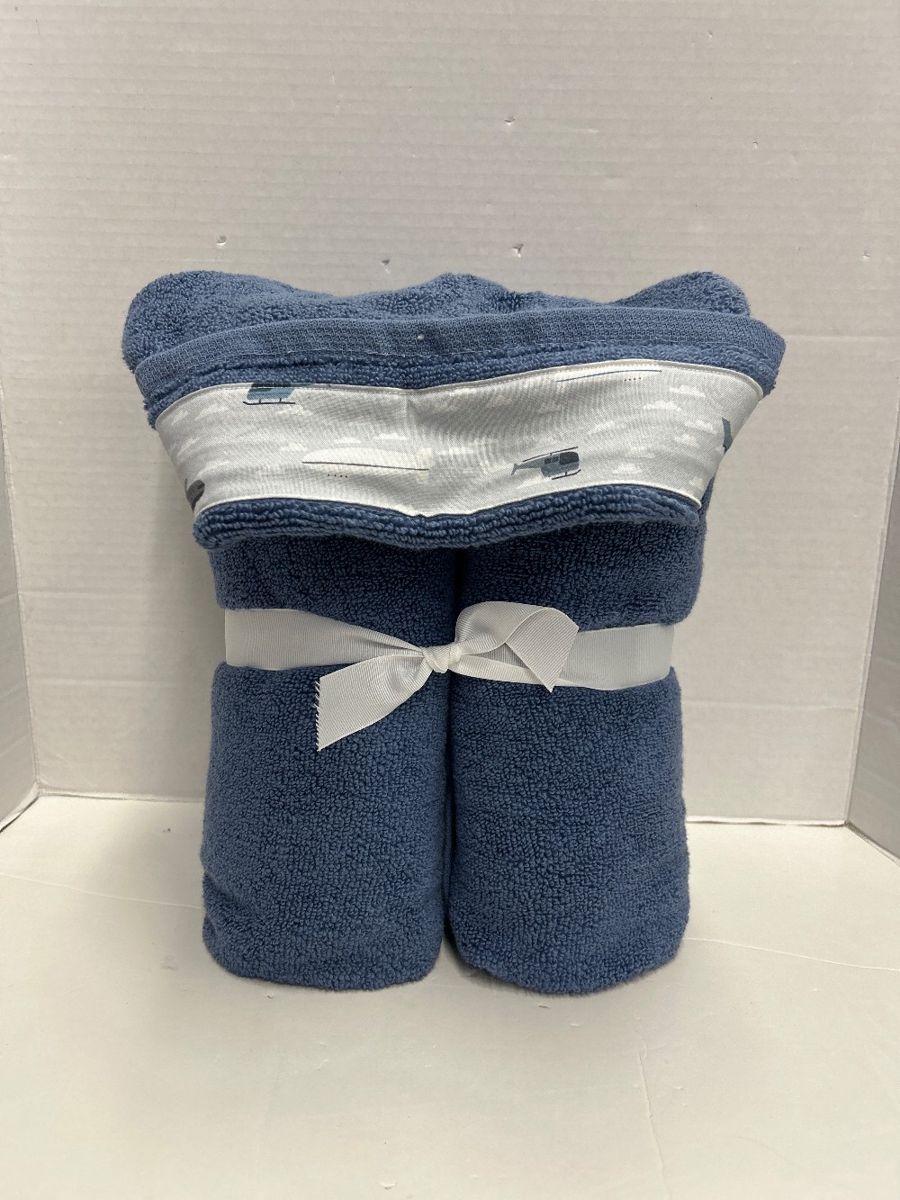 Blue Helicopter Towel