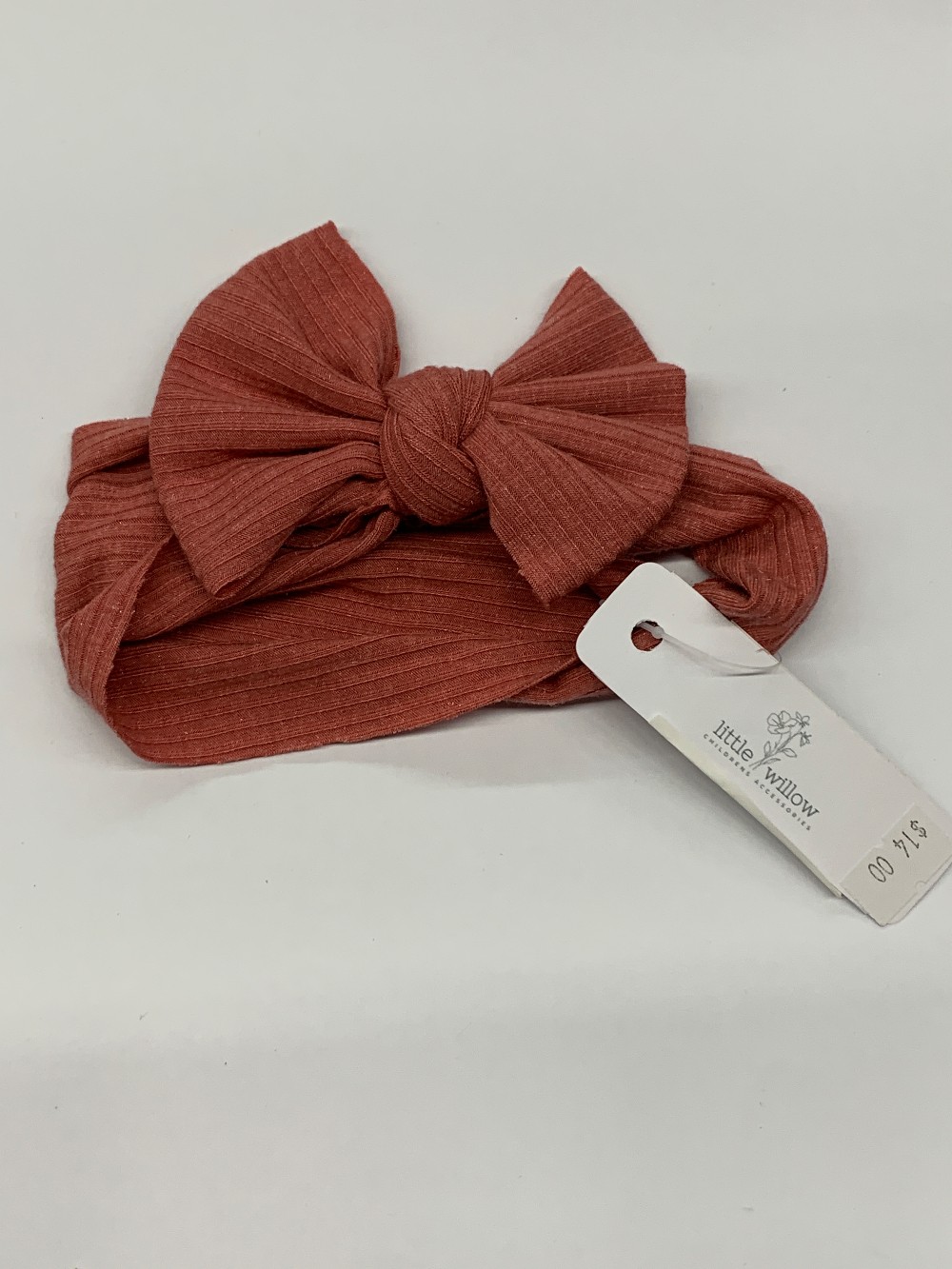 Salmon Bow Head Wrap