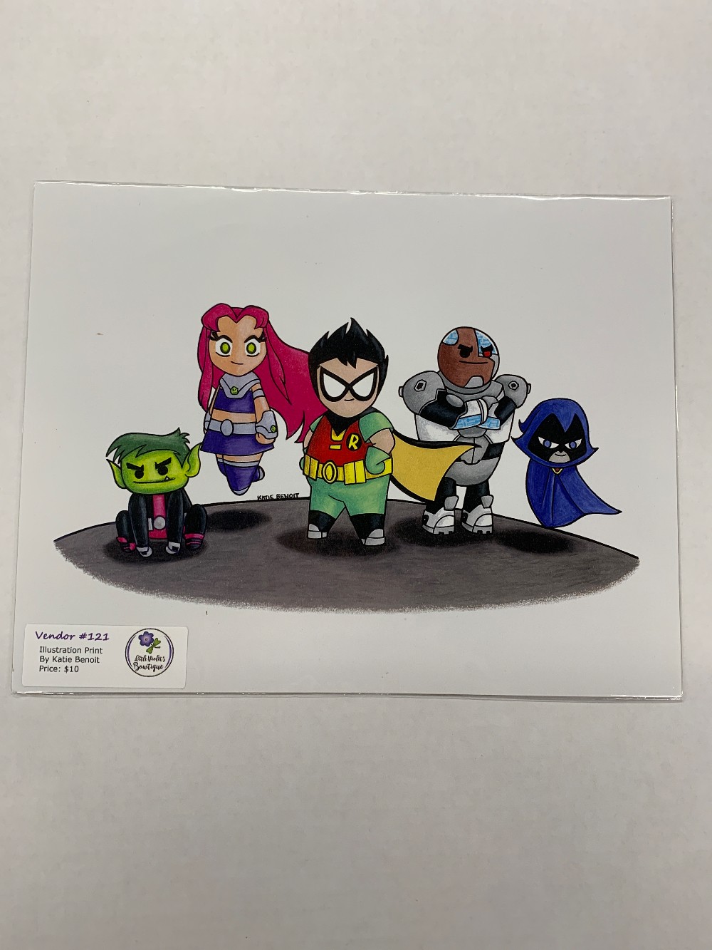 Teen Titans Go Print