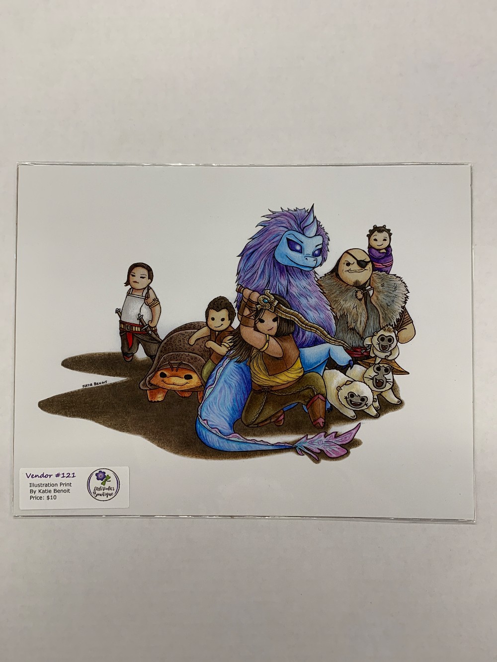 Raya (The Last Dragon) Print